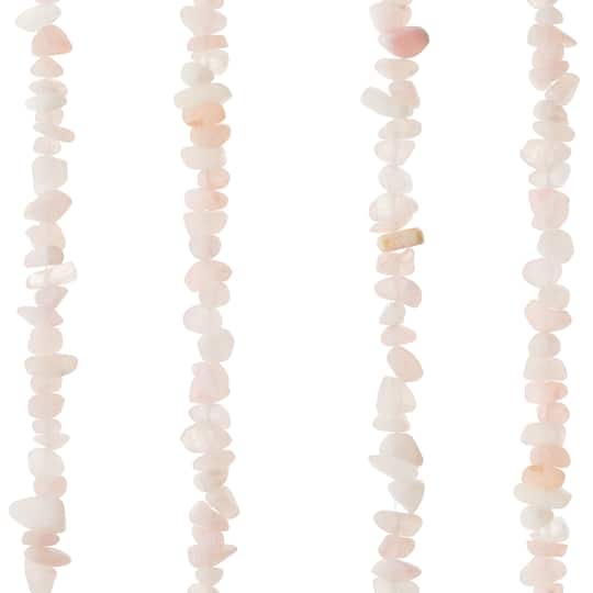 12 Pack: Rose Quartz Chip Beads by Bead Landing&#x2122;